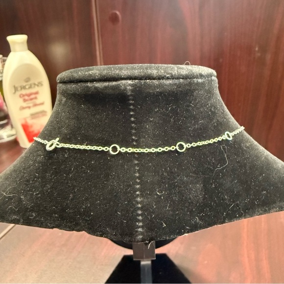 Avon Sterling Silver Necklace with double heart pendant NIB vintage 2011 - Picture 7 of 8